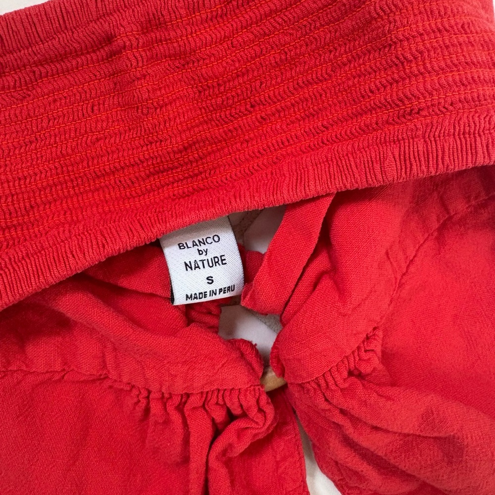 Red Halter Top - Picture 3 of 3